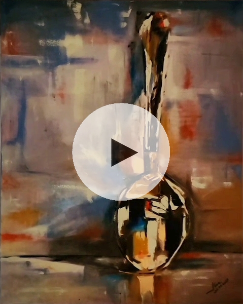 ArteDiAlina.com painting: Eating Light